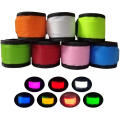 Pulseiras LED Slap brilham no escuro